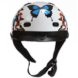 Rodia RHD200V Half Helmet (Pearl Butterfly)