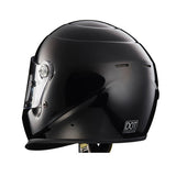 Champion R76 Youth Full Face Auto Racing Helmet with Extra Size Pads  for S, M, & L (Black)