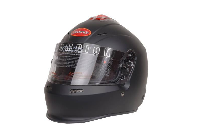 Champion 800 Snell SA2020 Full Face Auto Racing Helmet (Flat Black)