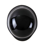 RHD103 German Black Half Helmet Top View