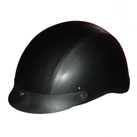 RHD200 Leather Half Helmet Prospective View