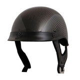 Rodia RHD200 Half Motorcycle Helmet (Carbon Graphic)