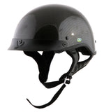 Rodia RHD200 Half Motorcycle Helmet (Carbon Fiber)