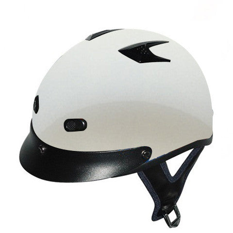Rodia RHD200V Half Helmet (Pearl White) – XPowerDepot