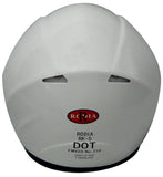 Rodia RK5 Flip Shield Scooter Helmet (White)