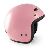 Rodia RMT-10 DOT Open Face Motorcycle Helmet (Pink)