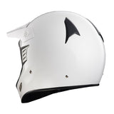 Champion R55 Crew Off Road Racing Helmet (White)-Non DOT